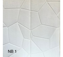 Самоклеюча декоративна 3D панель NB1   700x700х5мм