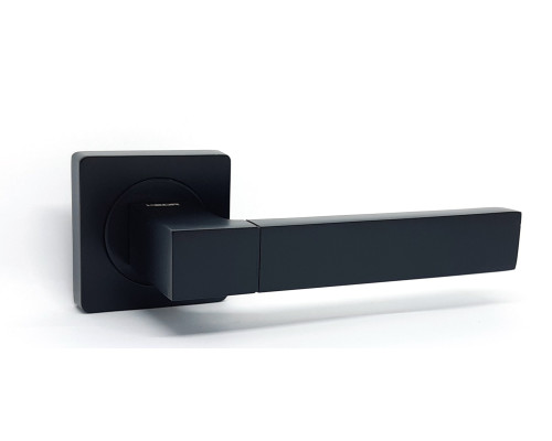 Ручка на розеті KEDR HRoz R06.081-AL - Black mat