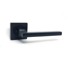 Ручка на розеті KEDR HRoz R06.180-AL - Black mat (квадратна)