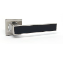 Ручка на розетці KEDR R08.810-AL-SN/CP Black (квадратна)