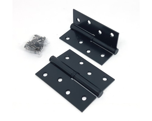 Петля KEDR 100*75 -Black Matt - L