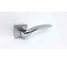 Ручка на розетці KEDR HRoz R06.045-AL-SN/CP