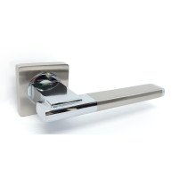 Ручка на розетці KEDR R08.142-AL-SN/CP (квадратна)