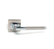 Ручка на розетці KEDR R08.180-AL-SN/CP (квадратна)