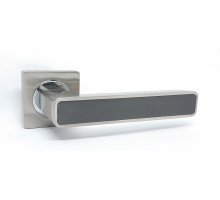 Ручка на розетці KEDR R08.820-AL-SN/CP-Graffit (квадратна)