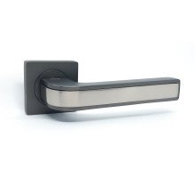 Ручка на розетці KEDR R08.830-AL-SN/CP-Graffit (квадратна)