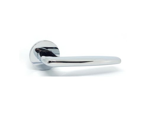Ручка на круглій розетці GENRICH R27.766 СP