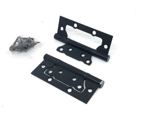 Петля (метелик) FLUSH KEDR 100*63*2.0mm - Black mat (вузька)