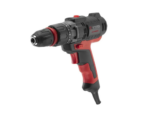 Дриль-шуруповерт електричний Intertool WT-0110 420Вт