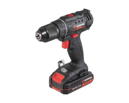 Дриль-шуруповерт акумуляторний Intertool WT-0350  20В  35Нм
