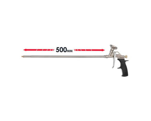 Пістолет для піни Intertool PT-0650 з довгим носиком 500мм