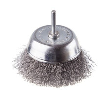Щітка чашкова для дриля 1/4" Intertool BT-9100 Кручений дріт 100мм 4500 об/хв