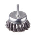 Щітка чашкова для дриля 1/4" Intertool BT-3075 Пучки крученого дроту 75мм 4500 об/хв