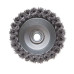 Щітка чашкова для КШМ М14 Intertool BT-2100 Пучки крученого дроту 100мм 8500 об/хв