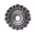 Щітка чашкова для КШМ М14 Intertool BT-2085 Пучки крученого дроту 85мм 8500 об/хв