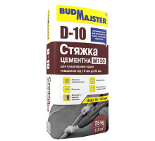 Стяжка цементна BUDMAJSTER D10 M150 (25кг)