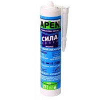  Клей акриловий універсальний APEN "Сила цвяха" Прозорий (0,28кг)