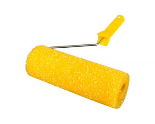 Валик малярський структурний Mastertool Moltopren Decor 92-6104 з ручкою 230х80мм