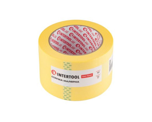 Стрічка малярна Intertool DM-7240  72мм х 40м