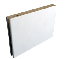 Добірна дошка МДФ Телескоп 100/10 LUXDOORS Vinil (комплект) Білий