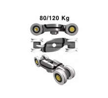 Розсувна система на 1-двері 80-120кг Art.0500/3 KOBLENZ