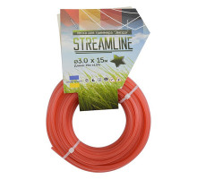Волосінь (Жилка) для тримера Streamline 3,0мм  15м  Зірка