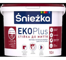 Фарба латексна Sniezka Eko Plus Білий матовий (1,37кг/1л)
