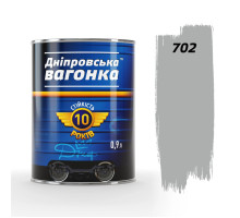 Емаль  Дніпровська Вагонка Сіра 702 ПФ-133 (0,9кг)