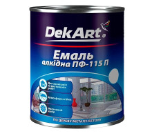 Емаль алкідна DekArt ПФ-115П Біла (0,9кг)