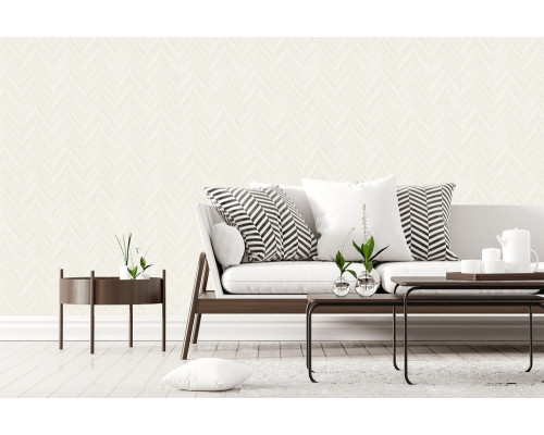 Шпалери Vinil вінілові на флізеліновій основі  Ariya decor ТФШ 2-1438 Молочно-сірий (1,06х10,05м)