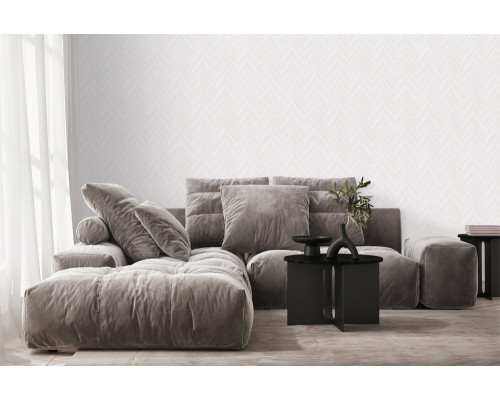 Шпалери Vinil вінілові на флізеліновій основі  Ariya decor ТФШ 3-1438 Світло-сірий (1,06х10,05м)