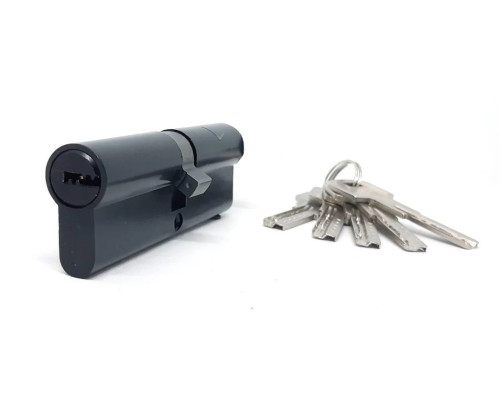 Циліндр KEDR M60 ZBM (30*30) Black mat ключ/ключ