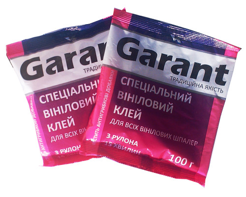 Клей для шпалер Garant Вініловий (100 гр.)
