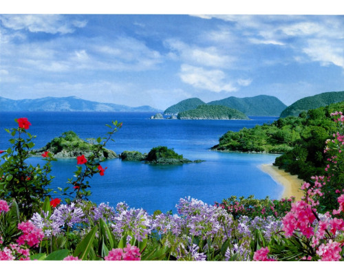 Фотошпалери Арт-Декор "Мальдівські острови" 134х194см