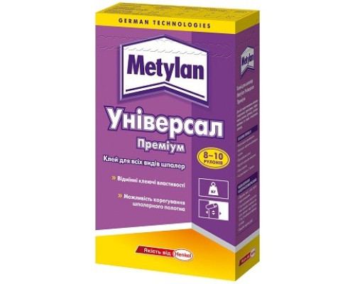 Клей для шпалер МЕТИЛАН Універсальний Преміум (250 гр.)