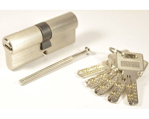 Циліндр KEDR M60 ZN (30*30) NI (Нікель) Ключ/ключ