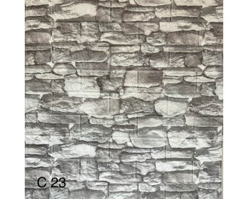 Самоклеюча декоративна 3D панель С23 700x770х5мм