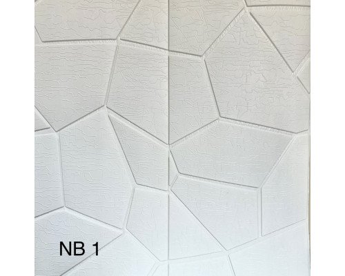 Самоклеюча декоративна 3D панель NB1   700x700х5мм